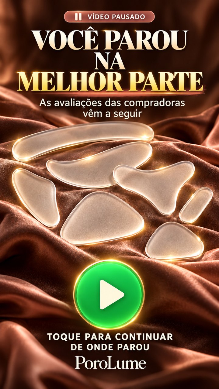 Vídeo pausado: você parou na melhor parte. Toque para continuar.